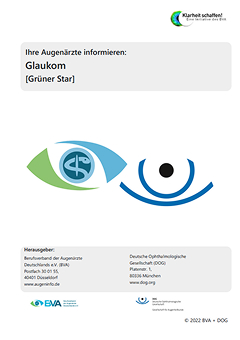 Dokumentenübersicht, Informationsblatt: Glaukom