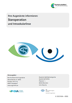 Dokumentenübersicht, Informationsblatt: Staroperation